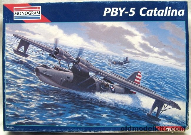 Monogram 1/48 PBY-5 Catalina, 5609 plastic model kit